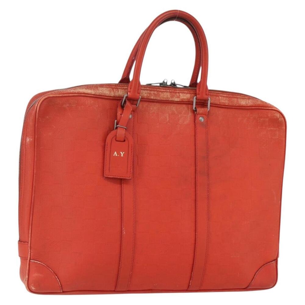 LOUIS VUITTON Damier Infini Porte Documents Voyage Bag N41143 LV Auth ka518 - Picture 1 of 16